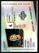 2018 Panini Prestige NFL Passport Josh Allen #PP-JA