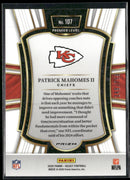 2025 Panini Select White Prizm Shock Patrick Mahomes II #/799 #107