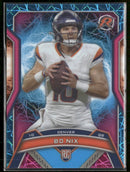 2024 Topps Resurgence Sky Blue & Pink Shock Bo Nix Rookie #125
