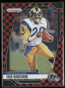 2024 Panini Prizm Black and Red Checker Eric Dickerson #173