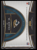 2018 Panini Select Rookie Signature Mem Purple Prizm DJ Chark Jr. /49 Auto