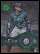 2024 Topps Tribute Stamp of Approval Relics Green /99 Julio Rodríguez #SOA-JR