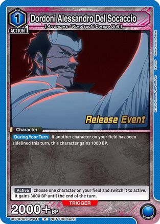 Dordoni Alessandro Del Socaccio (UEPR/BLC-2-041) - UEX01BT BLEACH ThousandYear Blood War Vol2 Release Event Cards