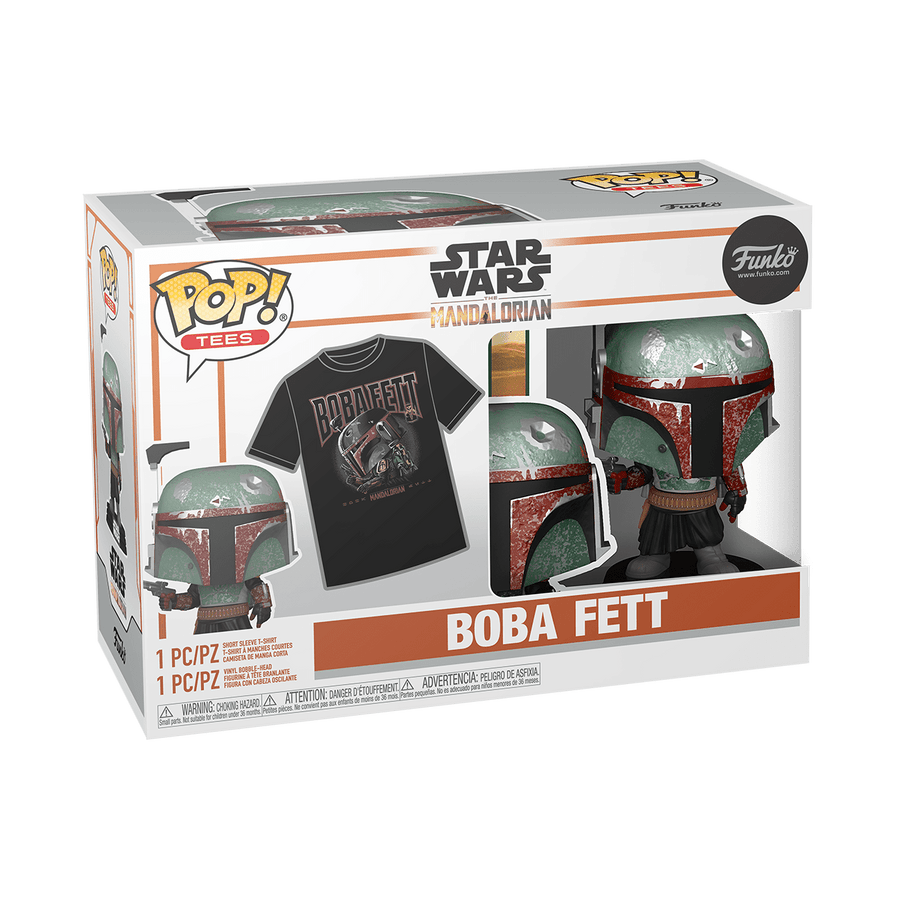 POP! & TEE: Star Wars- Boba Fett