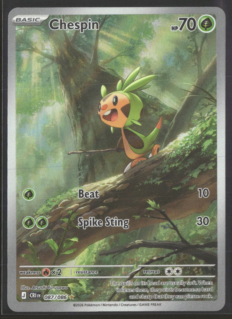 ME04: Chaos Rising Chespin #087/086