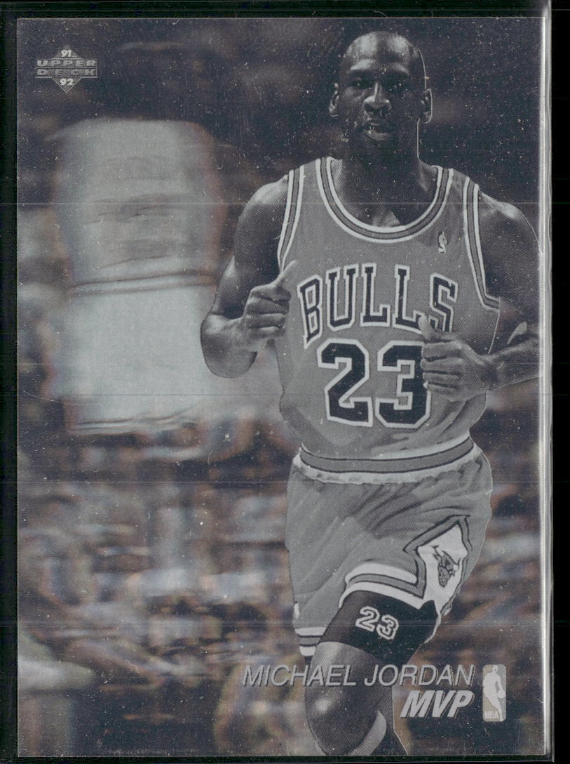 1991-92 Upper Deck Spanish International Award Winner Holograms Michael Jordan