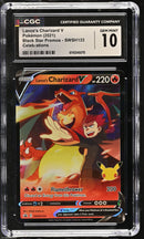 2021 Black Star Promos Lance's Charizard V 10 CGC #SWSH133