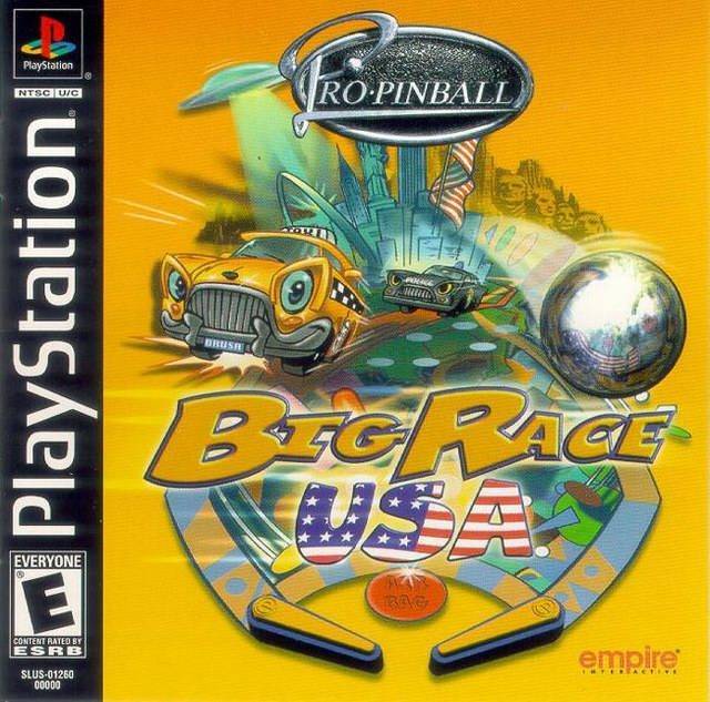 Pro Pinball Big Race USA (Playstation)