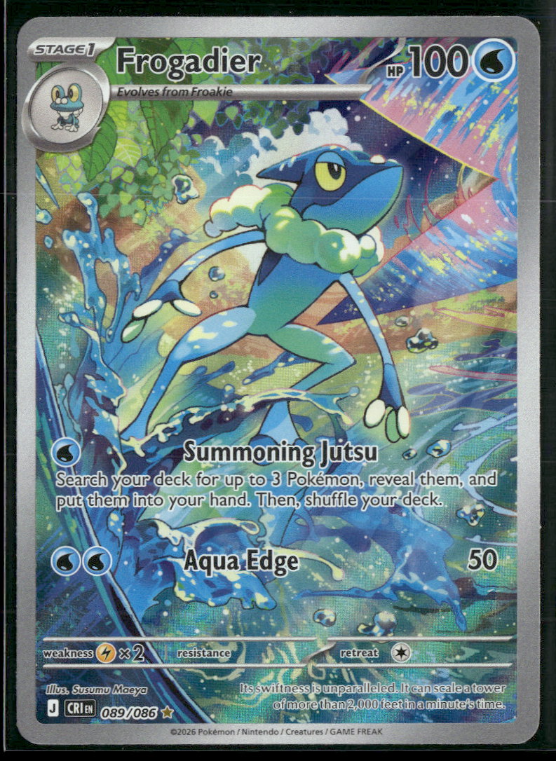 ME04: Chaos Rising Frogadier #089/086