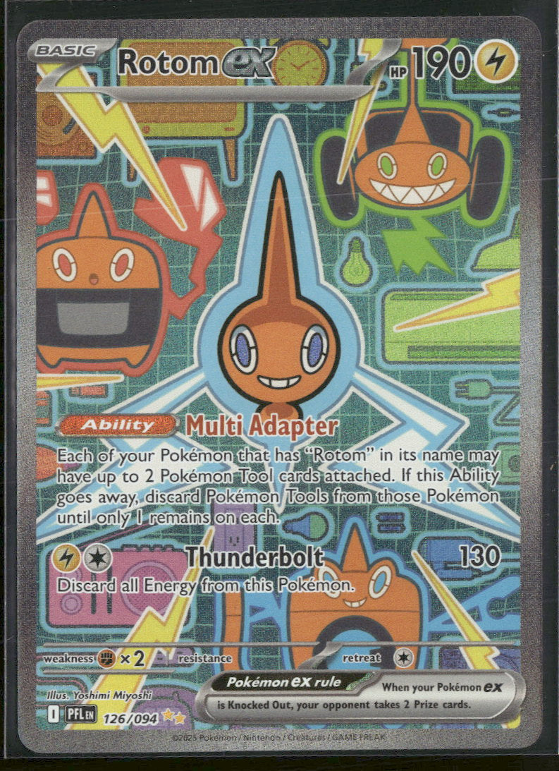 ME02: Phantasmal Flames Rotom ex #126/094