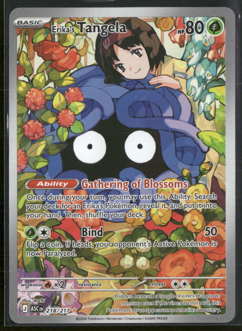 ME: Ascended Heroes Erika's Tangela #218/217