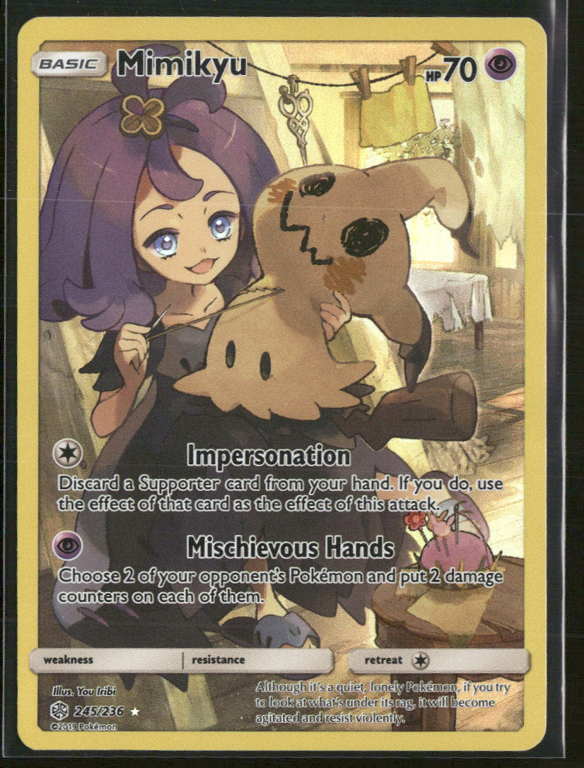 SM - Cosmic Eclipse Mimikyu (Secret) #245/236
