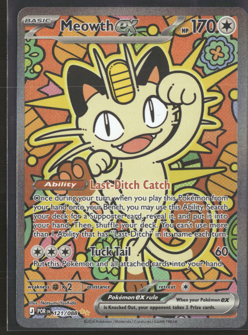 ME03: Perfect Order Meowth ex #121/088
