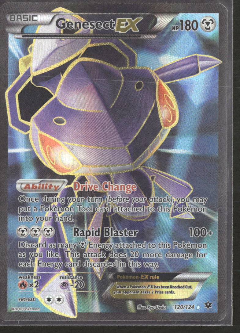 XY - Fates Collide Genesect EX (Full Art) #120/124