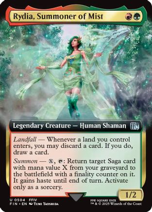 Rydia, Summoner of Mist (FIN-504) - FINAL FANTASY: (Extended Art)