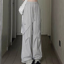 Wide-leg Workwear Casual Pants For Women