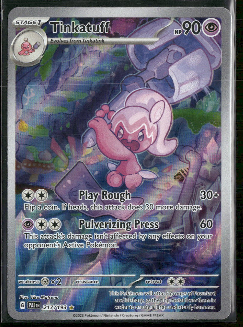 SV02: Paldea Evolved Tinkatuff #217/193