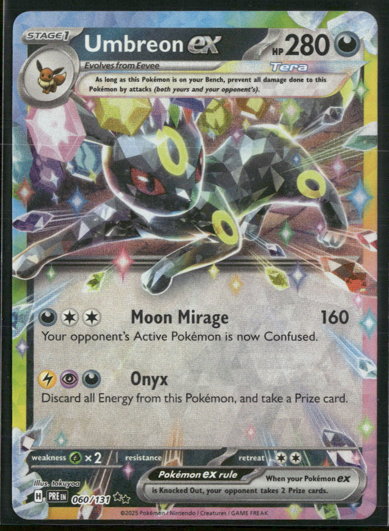 SV: Prismatic Evolutions Umbreon ex #060/131