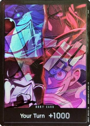 DON!! Card (English Version 2nd Anniversary Set) - One Piece Promotion Cards Foil