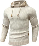 Men's Hooded Sweatshirt Long Sleeve Solid Color