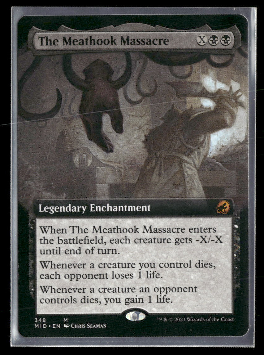 Innistrad: Midnight Hunt The Meathook Massacre (Extended Art) #348