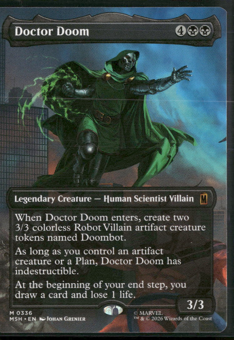 Marvel Super Heroes Doctor Doom (Borderless) (0336) #336