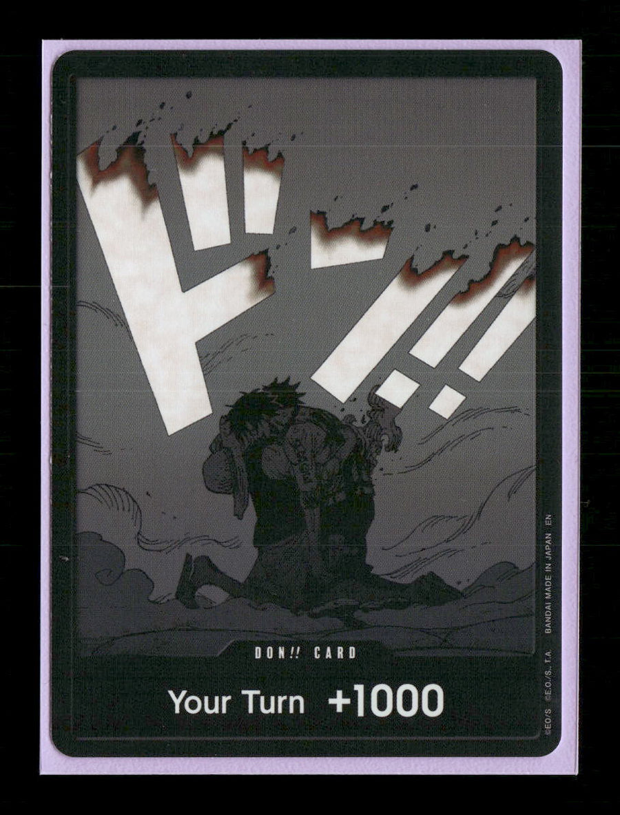 The Time of Battle DON!! Card (Double Pack Set Vol. 11) (Luffy and Ace) #