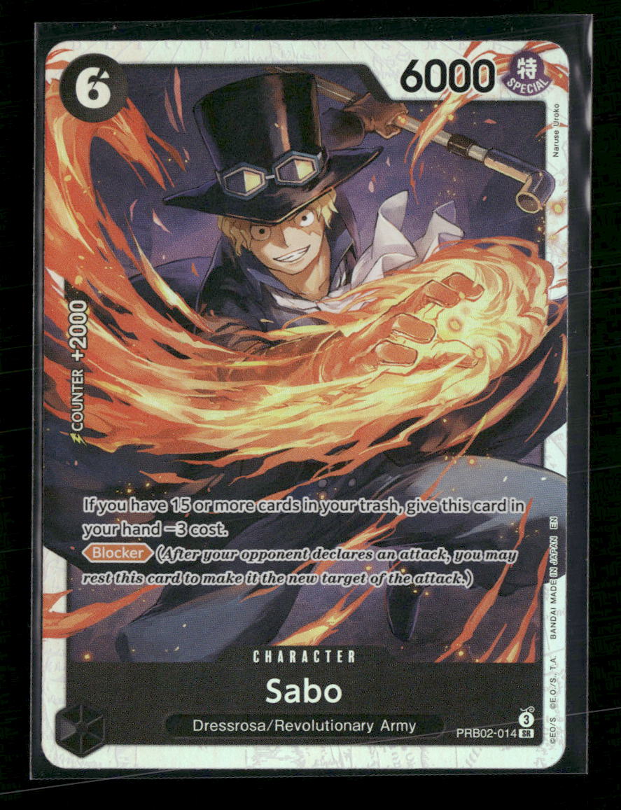 Premium Booster -The Best- Vol. 2 Sabo #PRB02-014