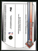 2025-26 Bowman Chrome Autographs Mojo Refracor Jalen Williams #BCA-JL