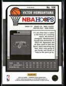 2023-24 Hoops Premium Stock Seismic Prizm Victor Wembanyama Rookie #108