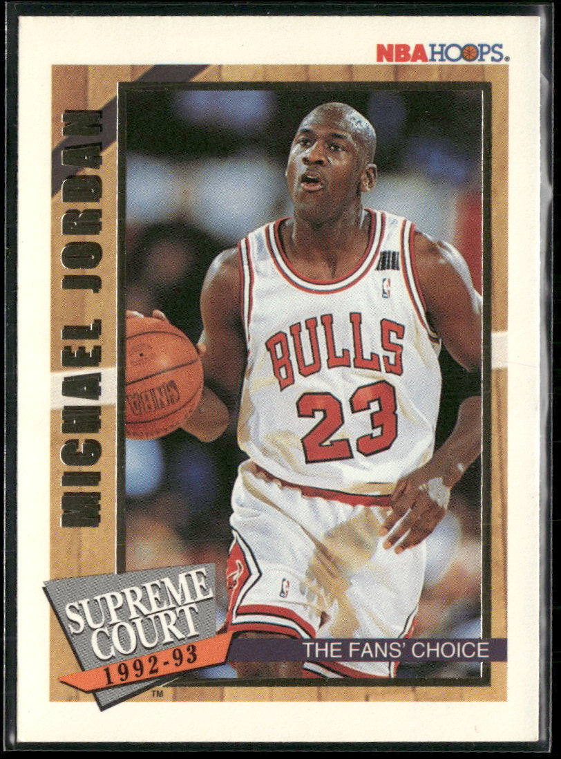 1992-93 Hoops Supreme Court Michael Jordan #SC1