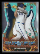 2026 Bowman Power Chords Aqua Refractors Jac Caglianone #/125 #PC-17