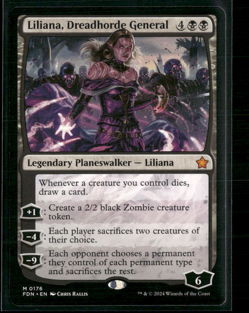 Foundations Liliana, Dreadhorde General #176