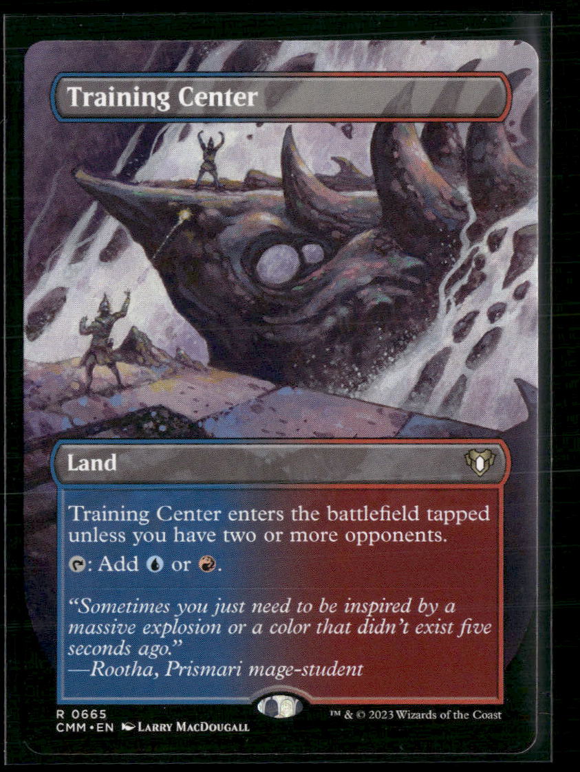 Commander Masters Training Center (Borderless) #665