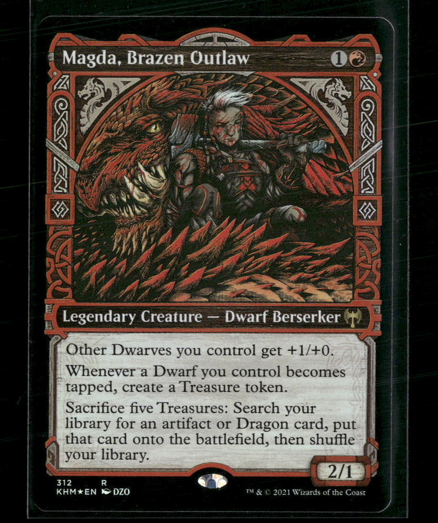 Kaldheim Magda, Brazen Outlaw (Showcase) Foil #312