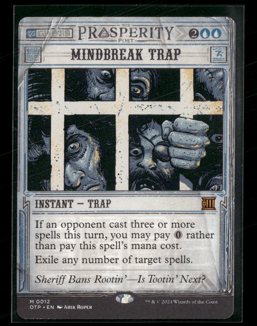 Outlaws of Thunder Junction: Breaking News Mindbreak Trap #12
