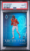 2025 Panini Phoenix Archetype Pat Bryant 10 PSA #24