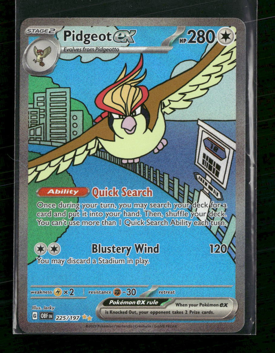 SV03: Obsidian Flames Pidgeot ex #225/197
