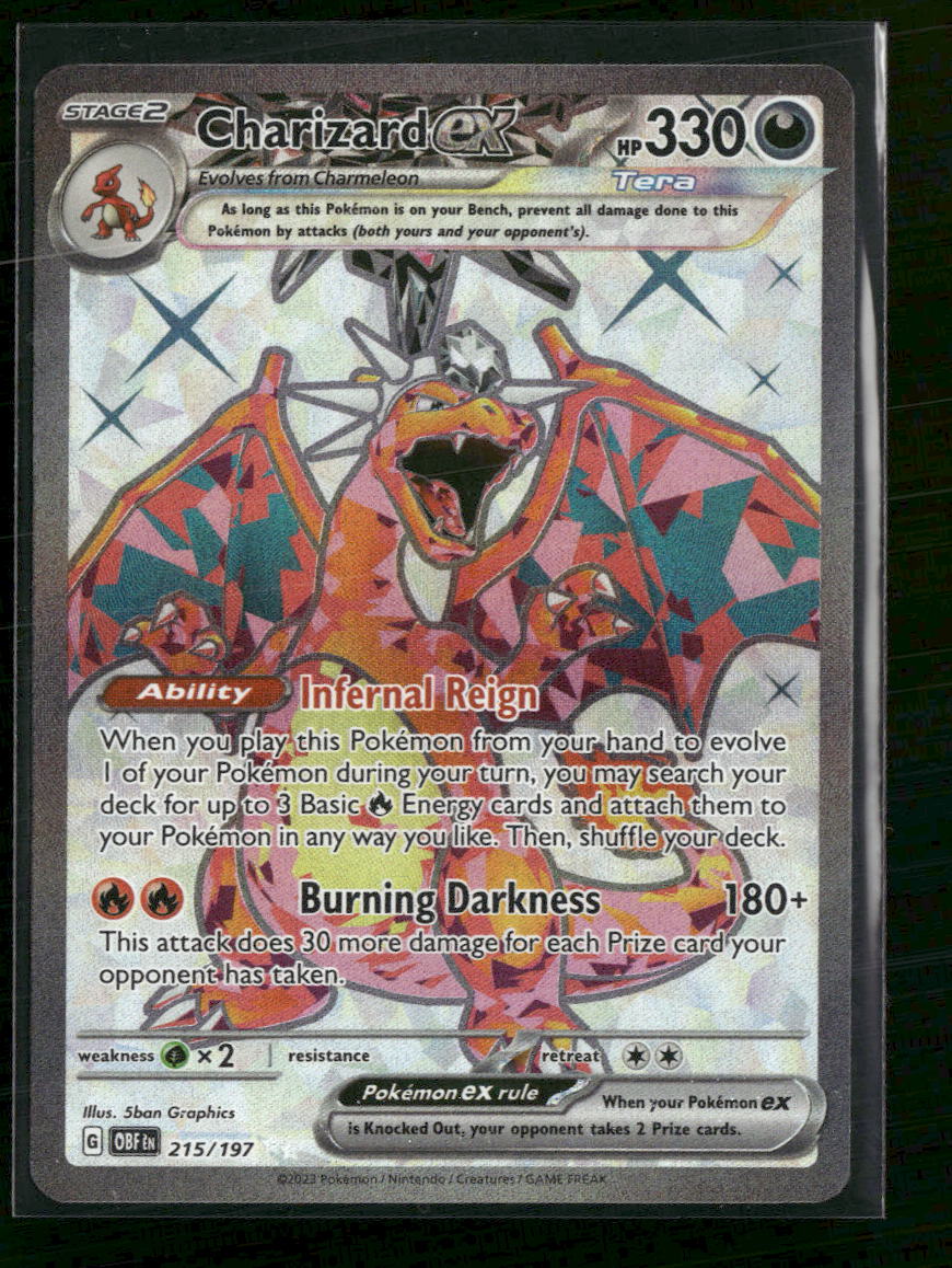 SV03: Obsidian Flames Charizard ex #215/197
