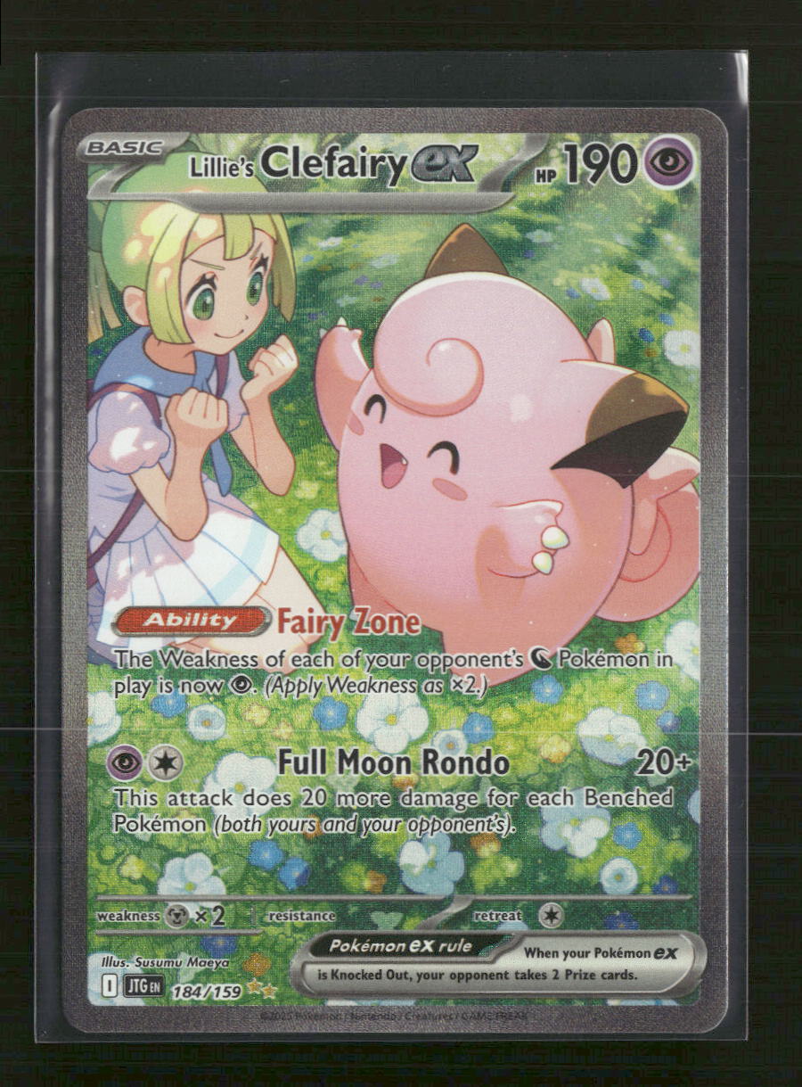 SV09: Journey Together Lillie's Clefairy ex #184/159
