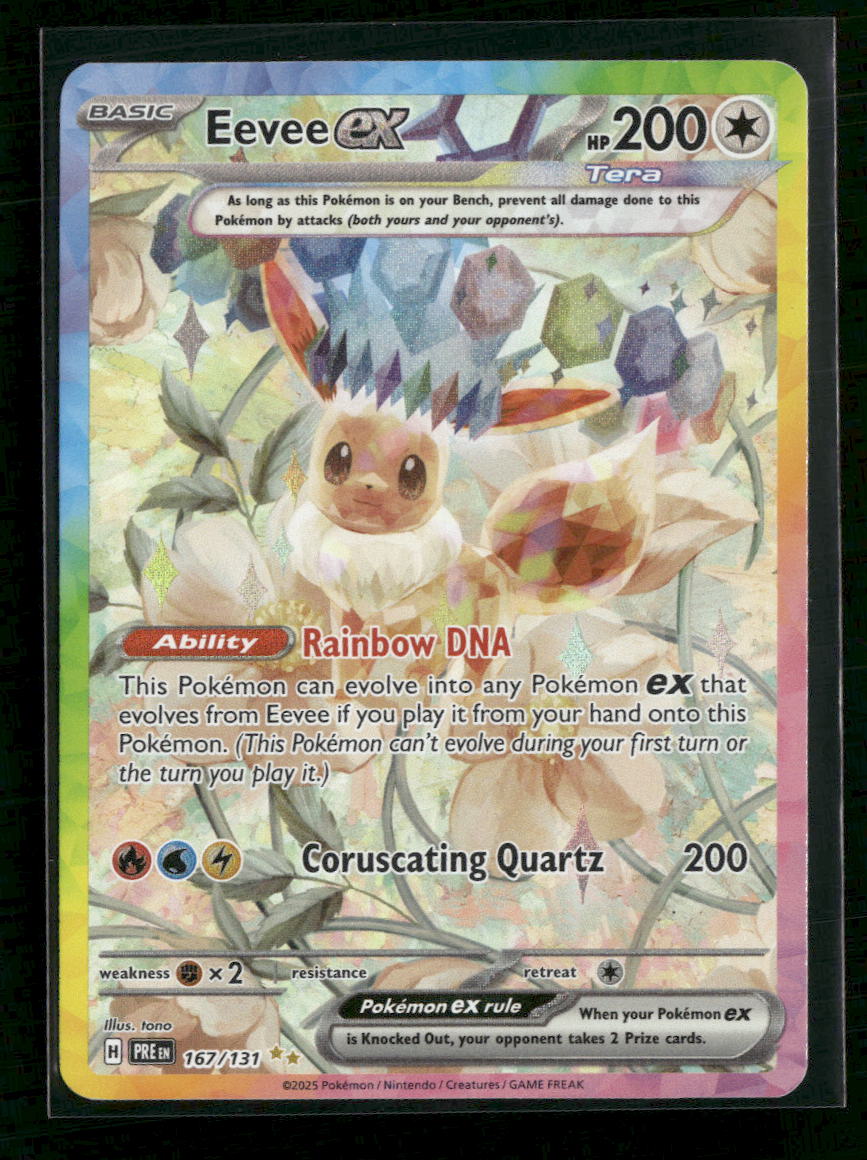 SV: Prismatic Evolutions Eevee ex #167/131