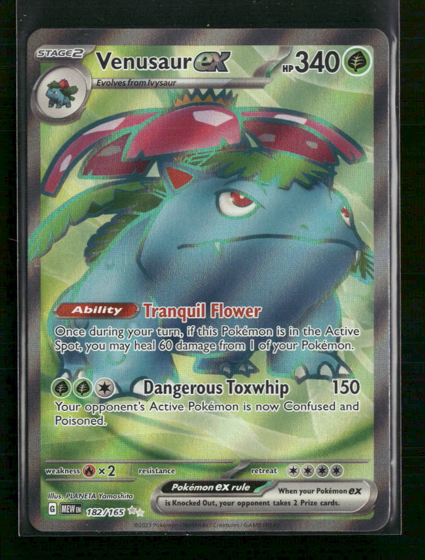 SV: Scarlet & Violet 151 Venusaur ex #182/165