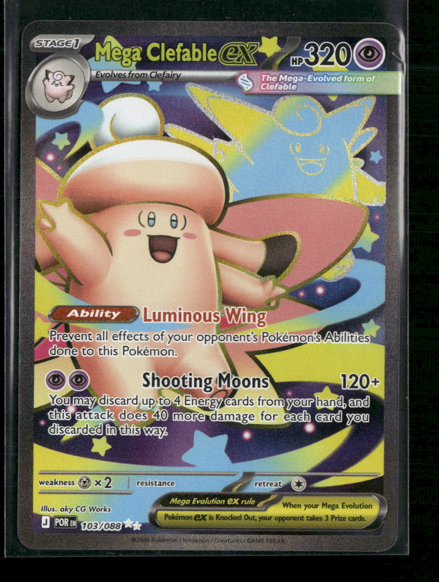 ME03: Perfect Order Mega Clefable ex #103/088