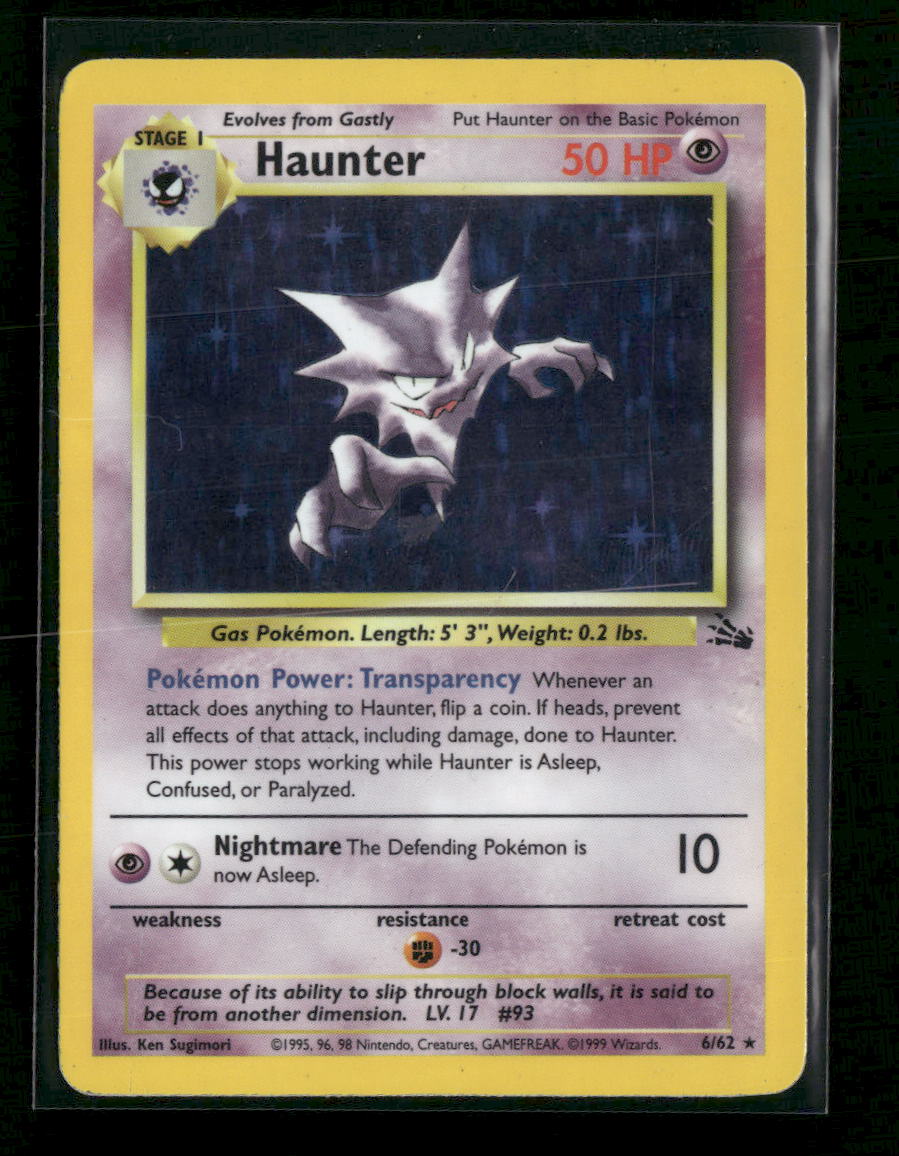 Fossil Haunter (6) Unlimited #06/62