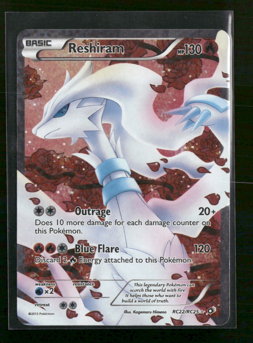 Legendary Treasures: Radiant Collection Reshiram (Full Art) #RC22/RC25