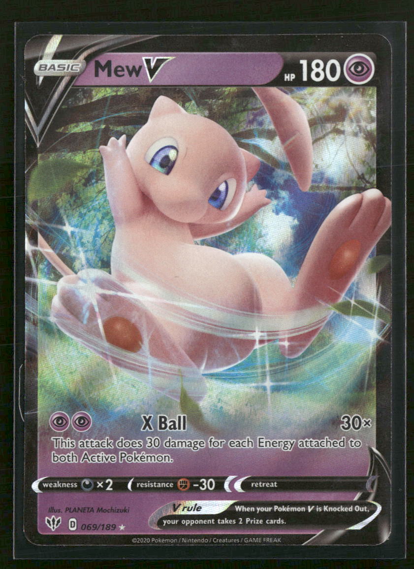 SWSH03: Darkness Ablaze Mew V #069/189
