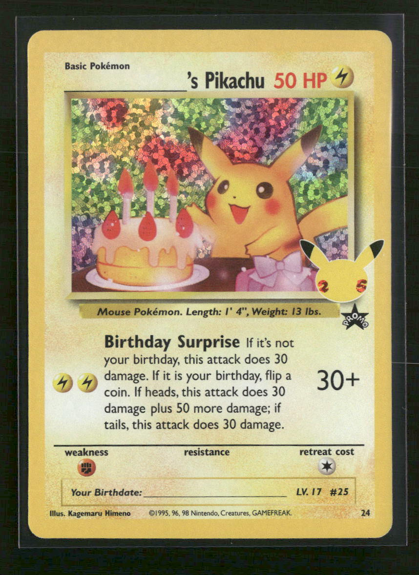 Celebrations: Classic Collection ______'s Pikachu #24/53