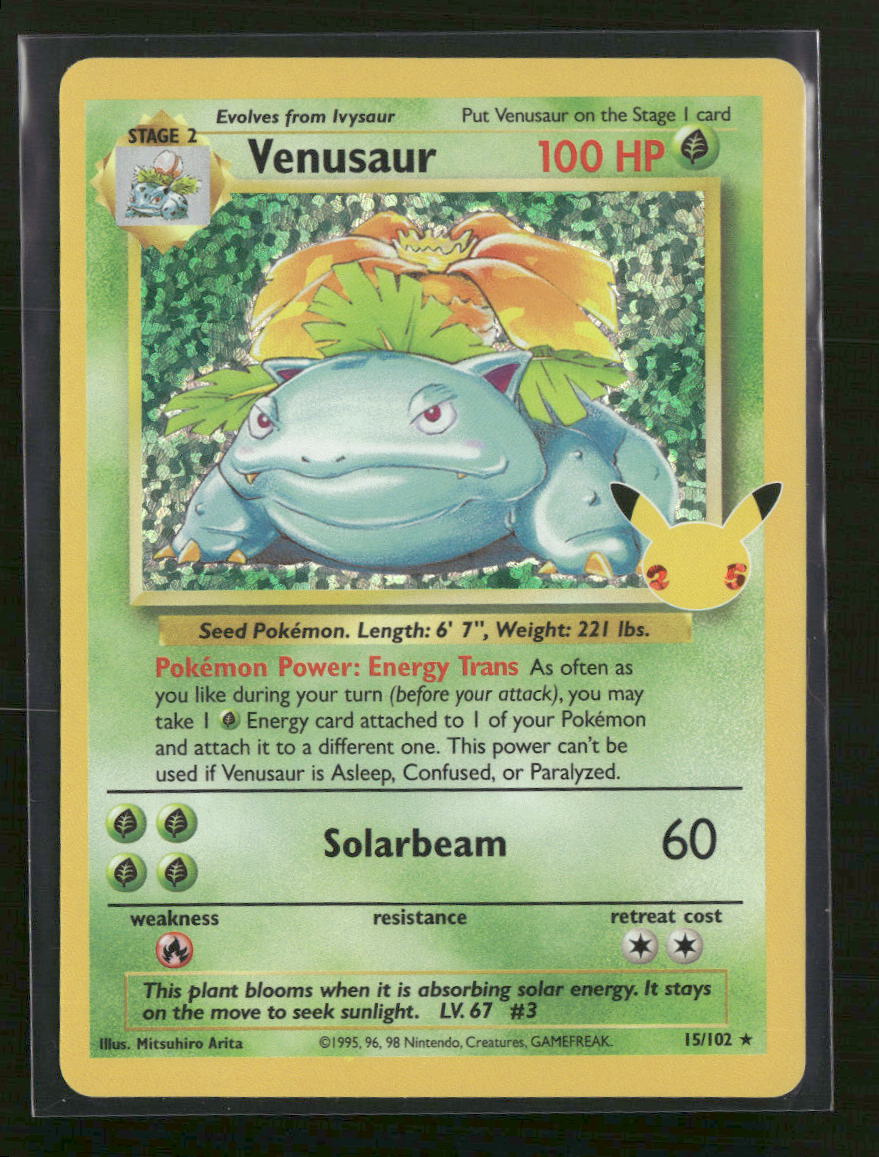Celebrations: Classic Collection Venusaur #15/102