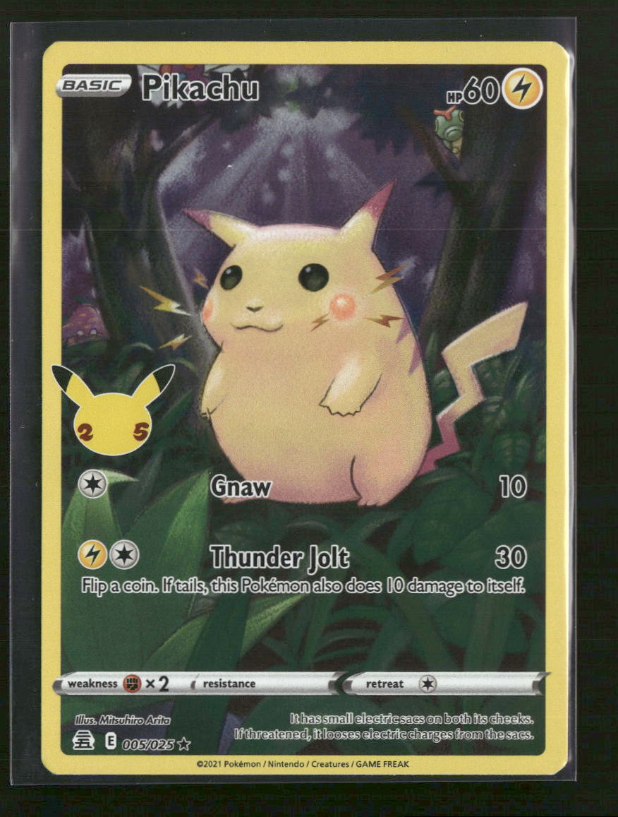 Celebrations Pikachu #005/025