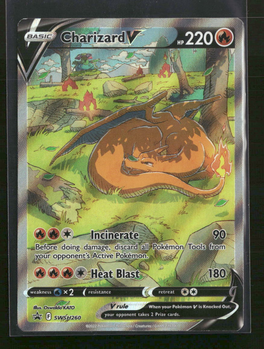 SWSH: Sword & Shield Promo Cards Charizard V #SWSH260